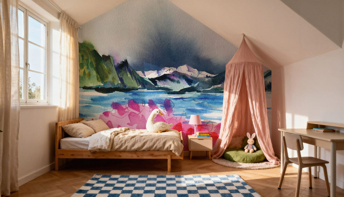 Moody Cove Mural Wallpaper - room preview 03