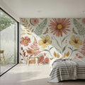 Full Bloom II Mural Wallpaper - room preview 03