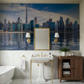 Downtown Dubai Mural Wallpaper - room preview 03