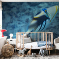 South Pacifish Mural Wallpaper - room preview 03