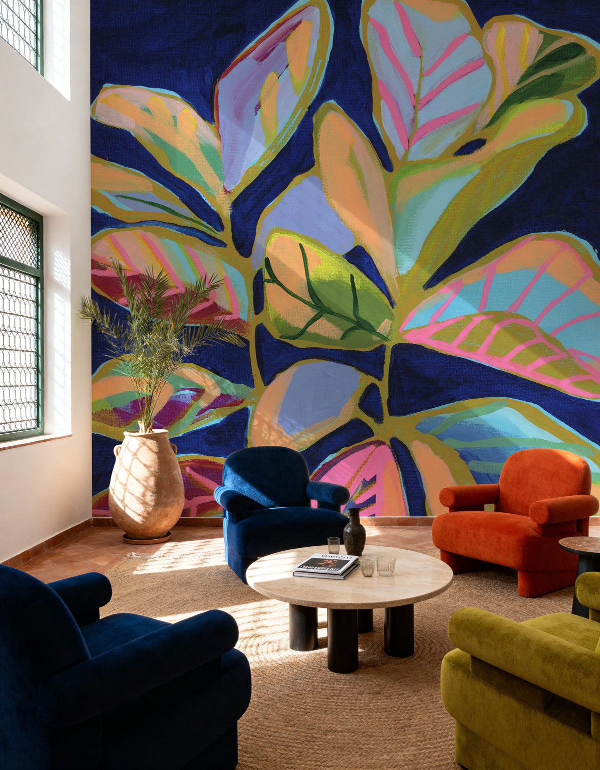 Plant Lady II Mural Wallpaper - room preview 03