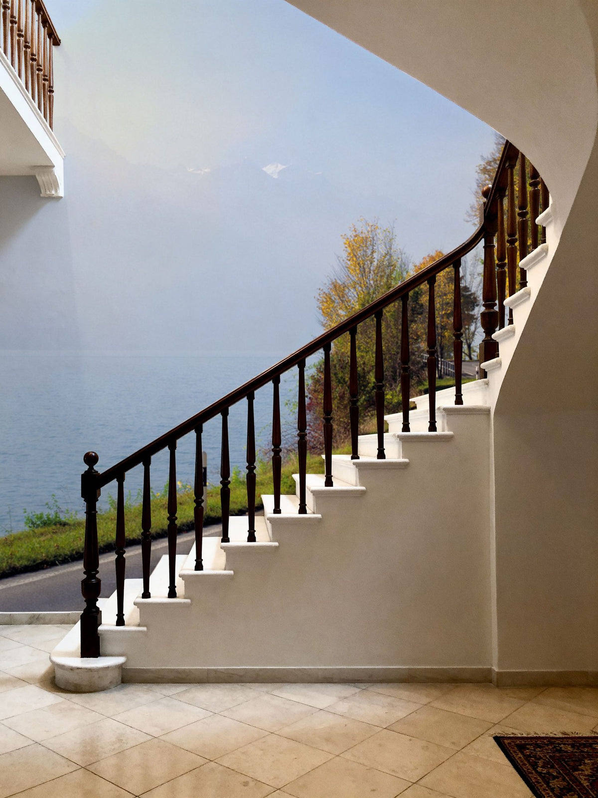 Lakeside Journey Mural Wallpaper - room preview 03