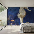 Treasures From the Sea Indigo I Mural Wallpaper - room preview 03
