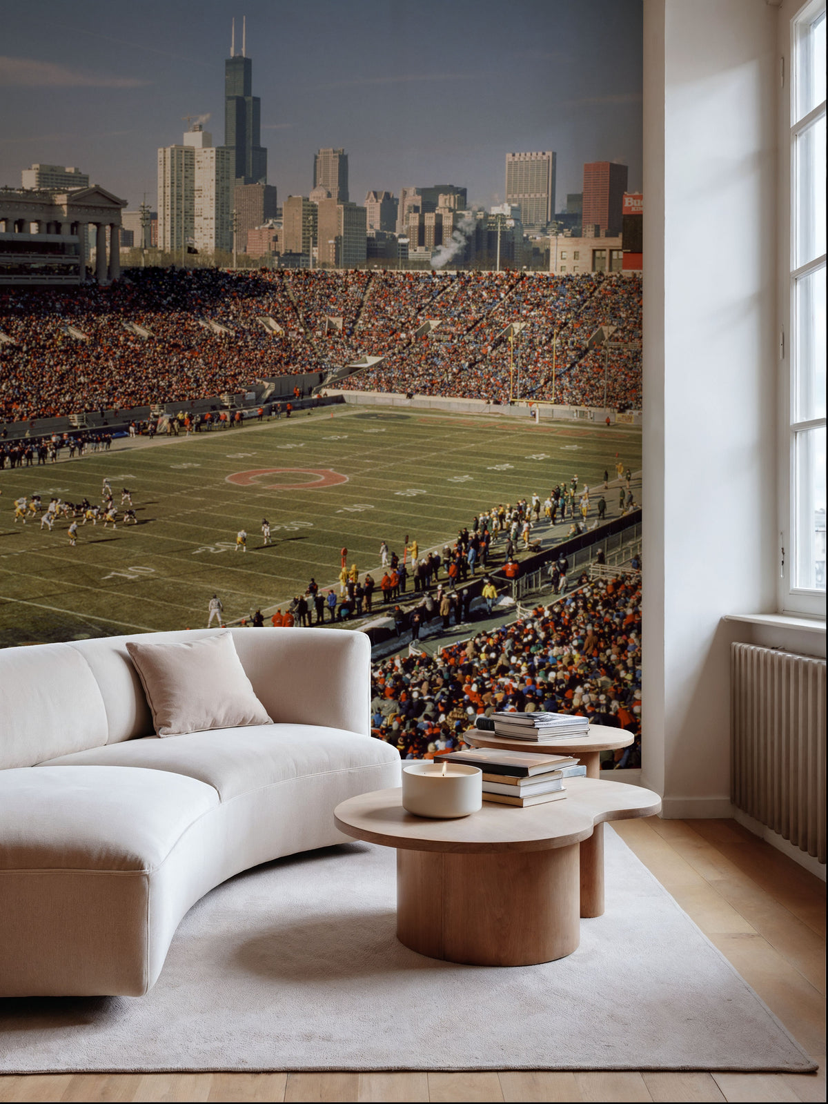 Stadium Glory Mural Wallpaper - room preview 03