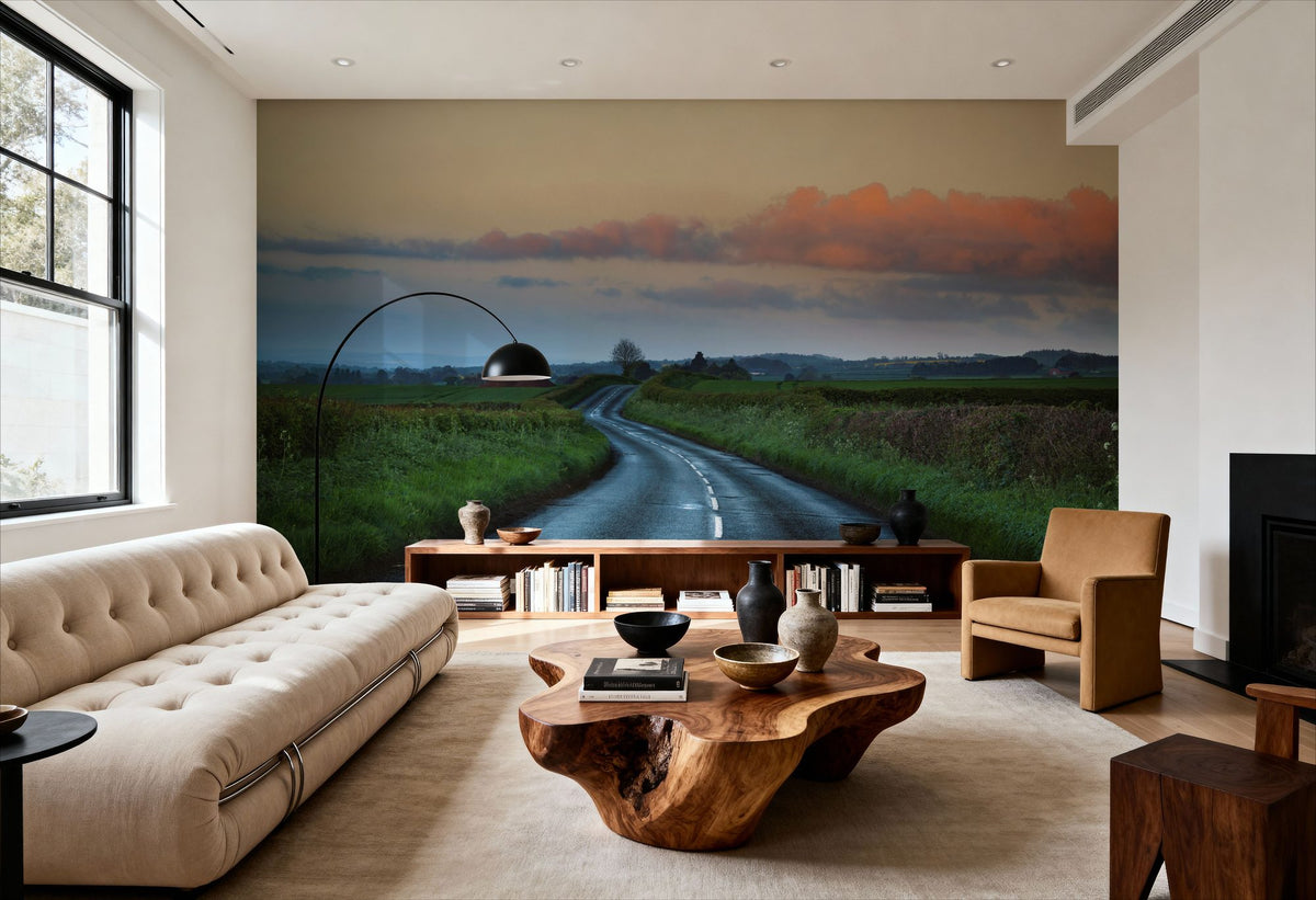 Horizon Drive Mural Wallpaper - room preview 03