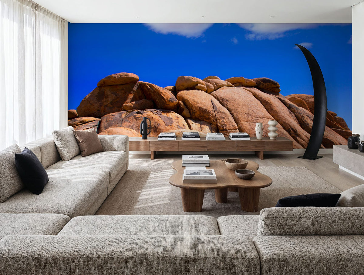 Joshua Tree Blue I Mural Wallpaper - room preview 03