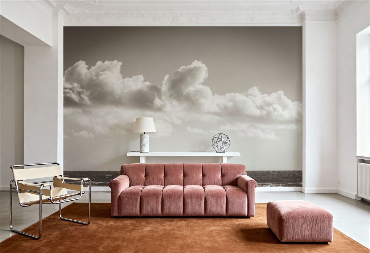 Venice Beach BW Mural Wallpaper - room preview 03