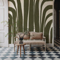 Organic Abstract I Mural Wallpaper - room preview 03
