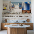 Beach Chairs Mural Wallpaper - room preview 03