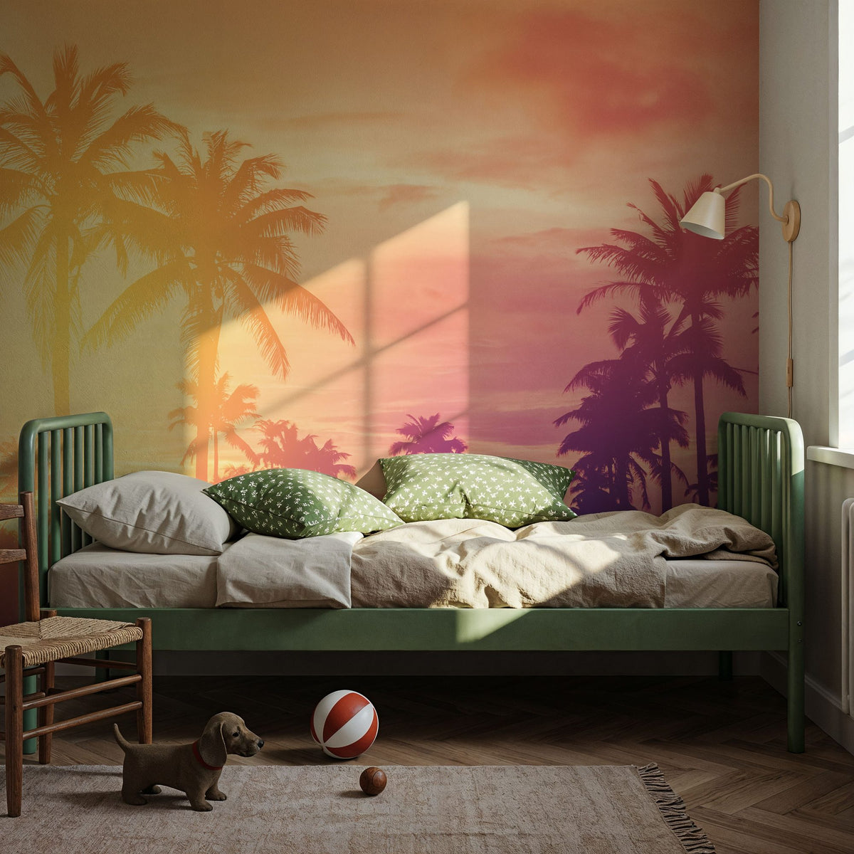 Indio Sunset Mural Wallpaper - room preview 03