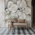 Heirloom Orchid Mural Wallpaper - room preview 03