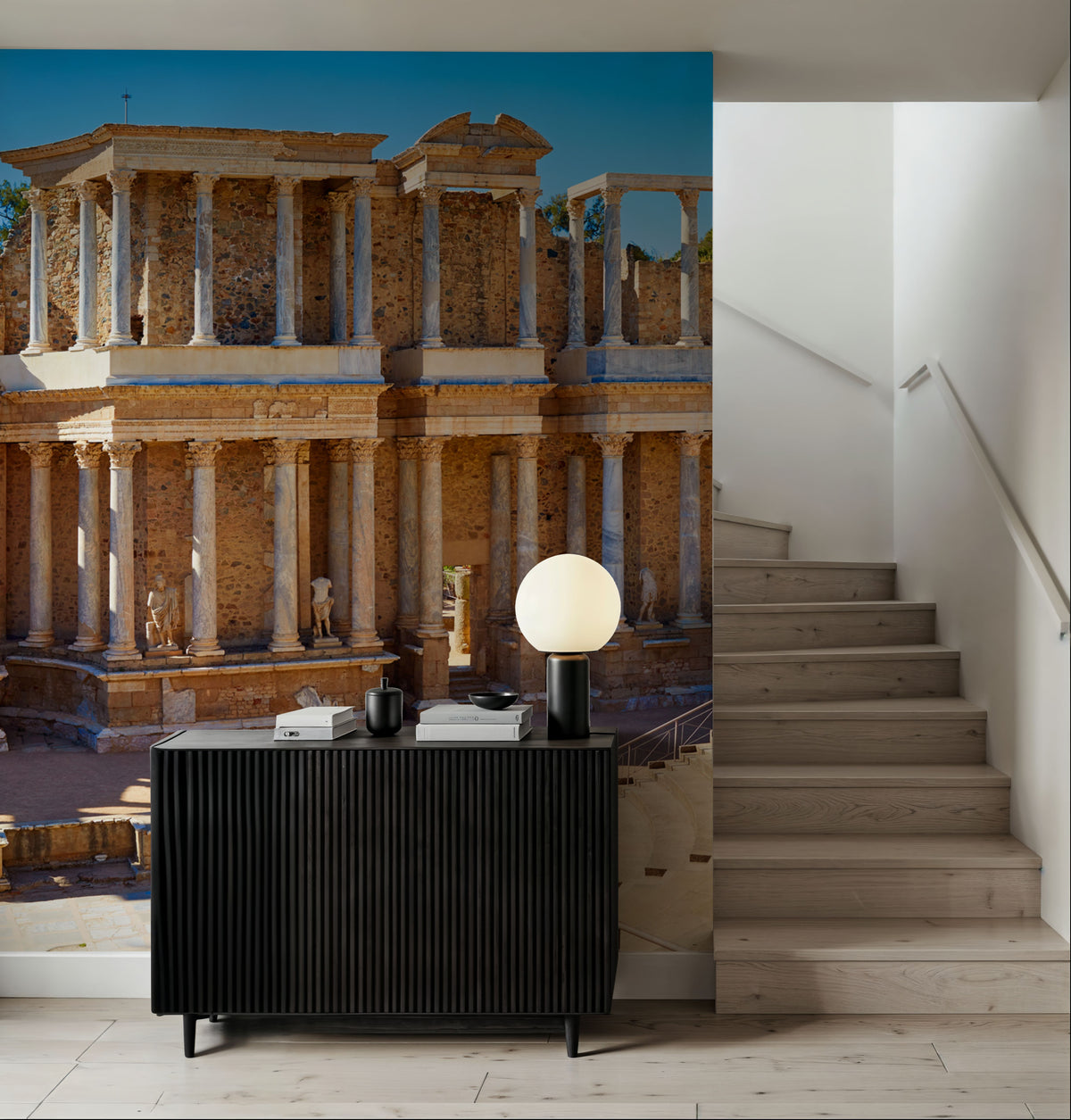Roman Amphi Mural Wallpaper - room preview 03