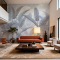 Banana Palms, Stone Mural Wallpaper - room preview 03