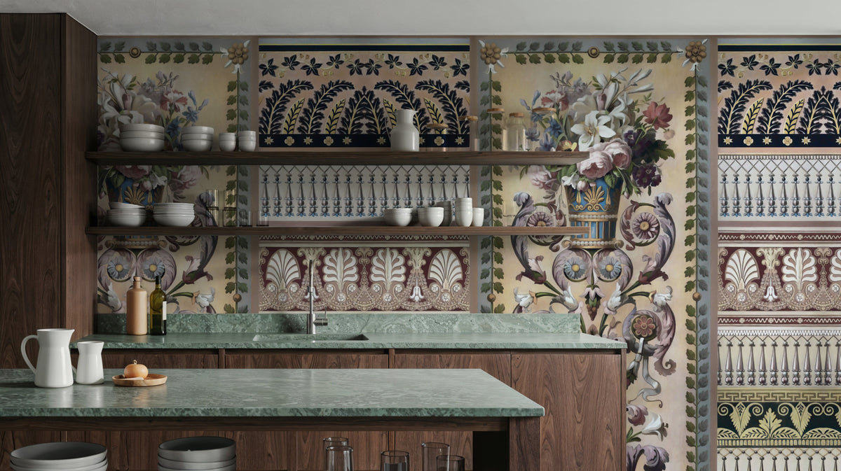 Flower Mountain, Multi Mural Wallpaper - room preview 03
