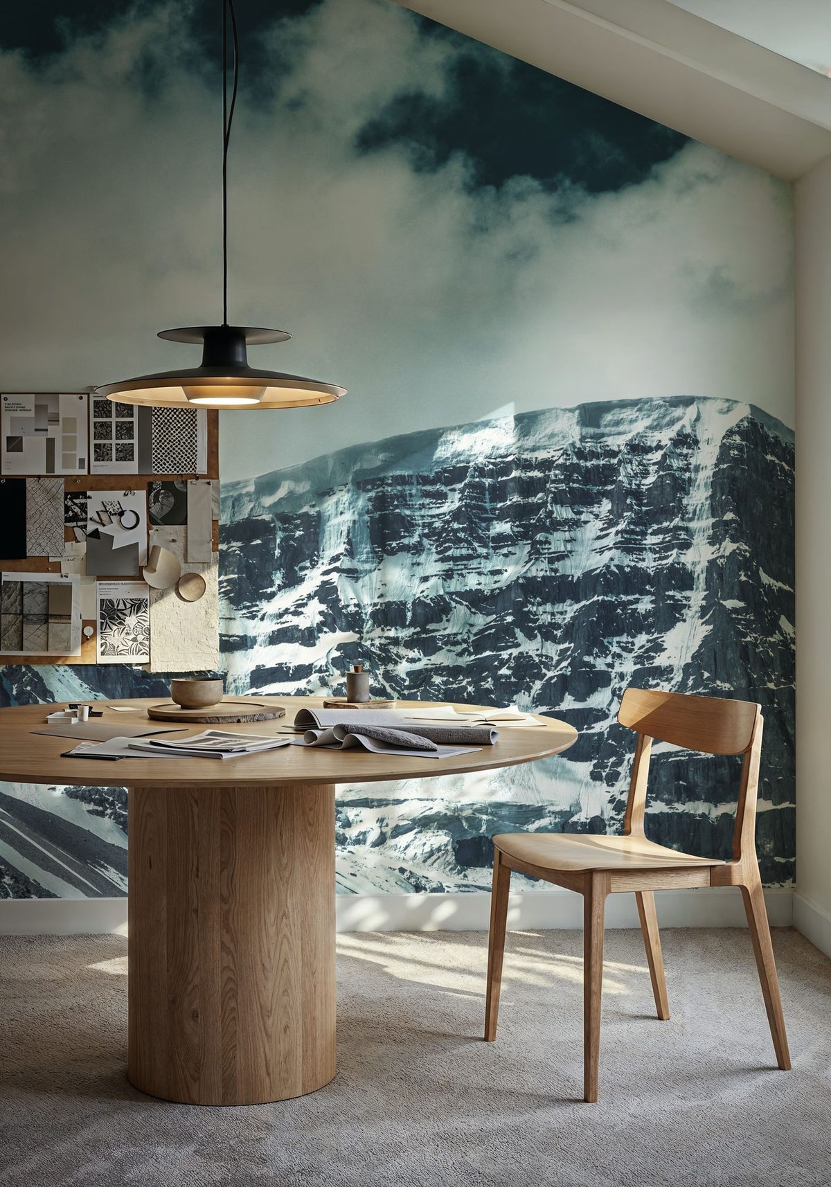 Jasper Mountain Series V Mural Wallpaper - room preview 03