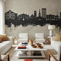 Maidstone England Skyline Concrete Mural Wallpaper - room preview 03