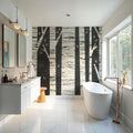 Birch Forest Mural Wallpaper - Neutral Tone - room preview 03