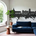 Maldon England Skyline Black & White Mural Wallpaper - room preview 03