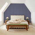 Nara Flames and Flowers Pink Mural Wallpaper - room preview 03