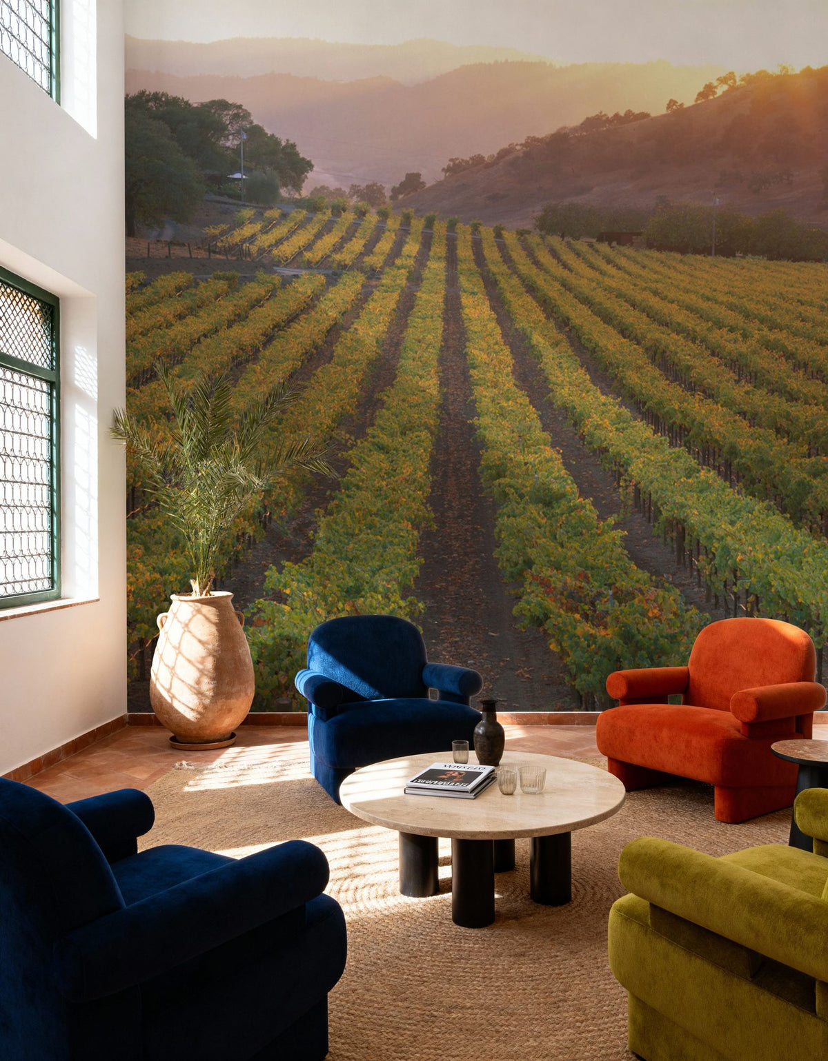 Napa Sunset Mural Wallpaper - room preview 03