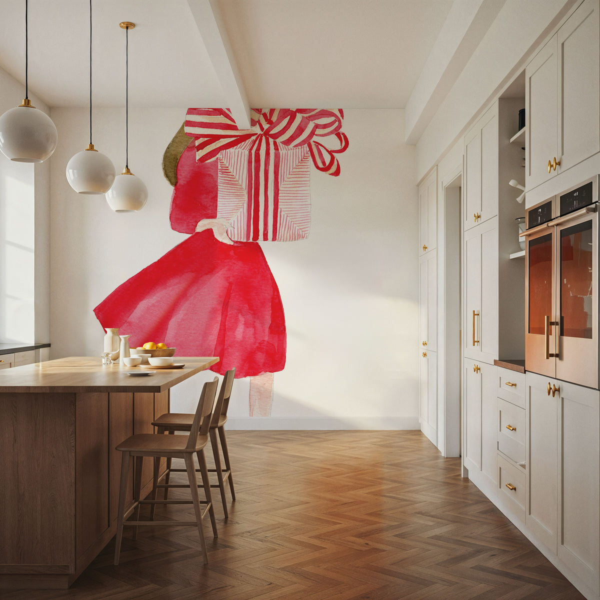 Holiday Prepping III Mural Wallpaper - room preview 03
