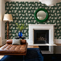 Winter Roses Mural Wallpaper - room preview 03