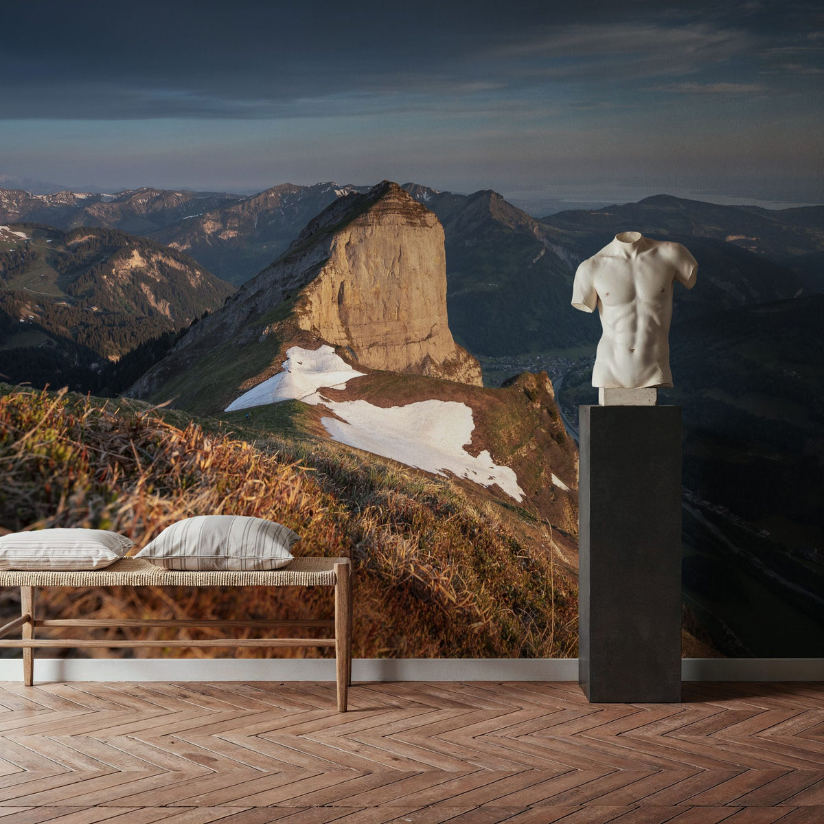 Kanisfluh Fall Mural Wallpaper - room preview 03