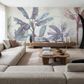 Leaves X-Ray Mural Wallpaper - room preview 03