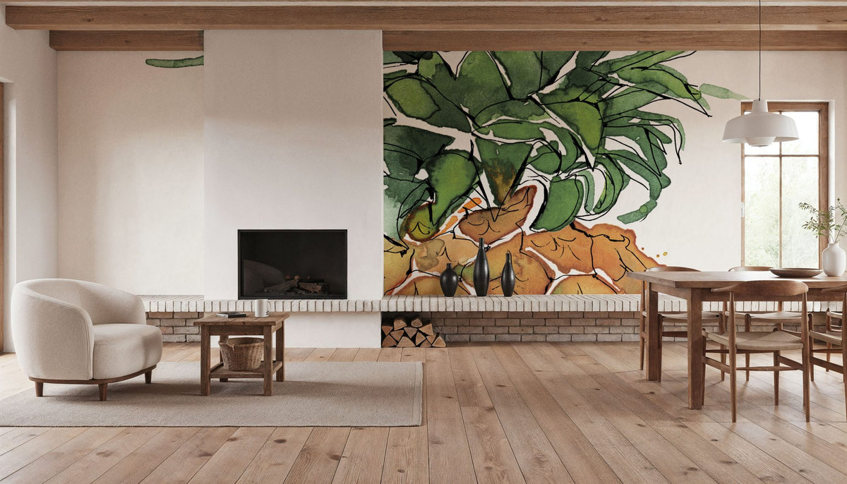 Palm Springs VIII Mural Wallpaper - room preview 03