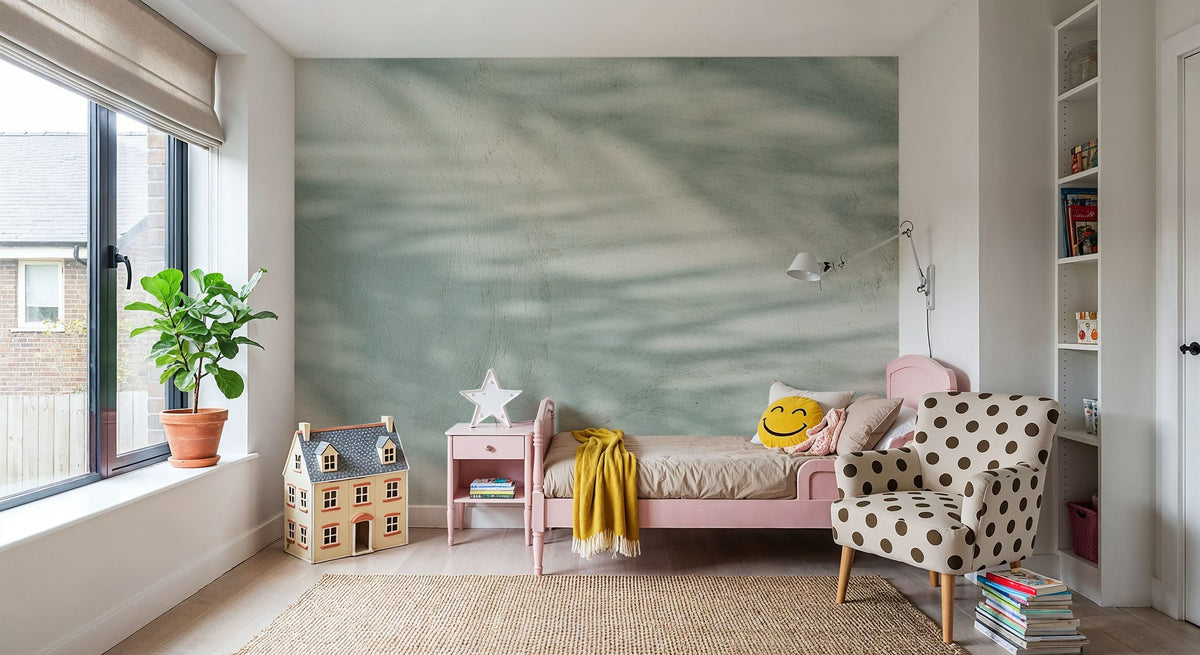 Palm Shadow III Mural Wallpaper - room preview 03