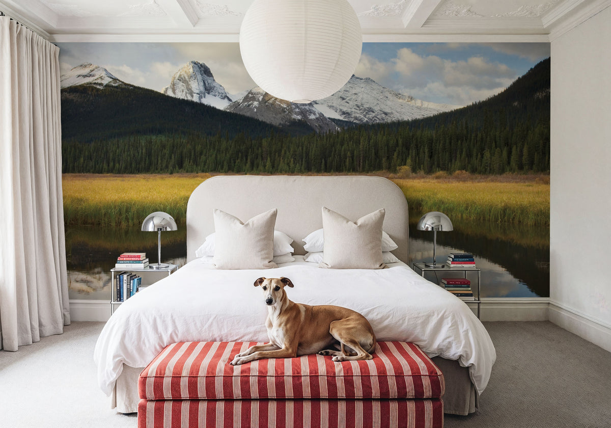 Kananaskis County Mural Wallpaper - room preview 03