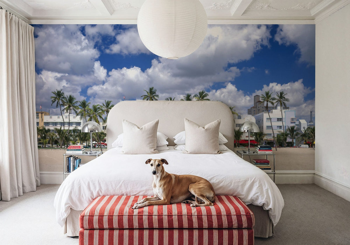Ocean Drive Elegance Mural Wallpaper - room preview 03