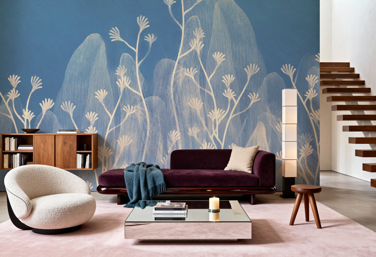 Arte Blooms Mural Wallpaper - room preview 03