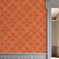 Harvest Slice Orange Mural Wallpaper - room preview 03