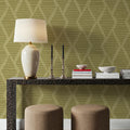Harvest Time Swamp Green Mural Wallpaper - room preview 03