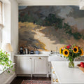 Golden Trail Mural Wallpaper - room preview 03