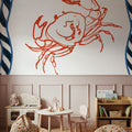 Sea Doodles IV Mural Wallpaper - room preview 03