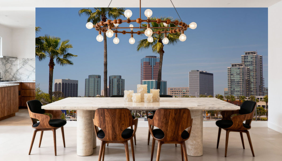 Long Beach Mural Wallpaper - room preview 03