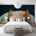 Pear and Orange Mural Wallpaper - room preview 03