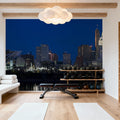 Luminous Skyline Mural Wallpaper - room preview 03