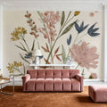 Full Bloom III Honeybloom Mural Wallpaper - room preview 03
