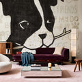 Puppy Love I Mural Wallpaper - room preview 03