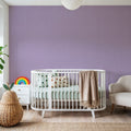 Linen Mist Bright Collection, Lavender Mural Wallpaper - room preview 03