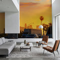 LA Sunset Mural Wallpaper - room preview 03