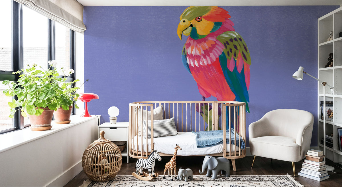 Birds of Paradise II Mural Wallpaper - room preview 03