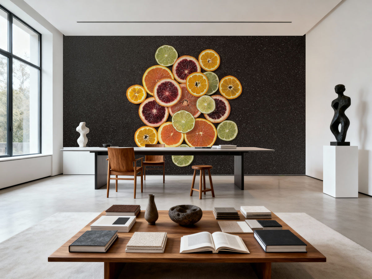 Citrus Drama II Mural Wallpaper - room preview 03