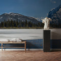 Vermillion Lakes Mural Wallpaper - room preview 03