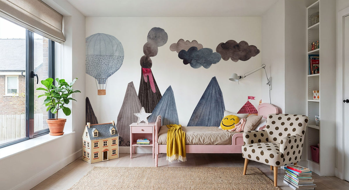 Up in the Sky Mural Wallpaper - room preview 03