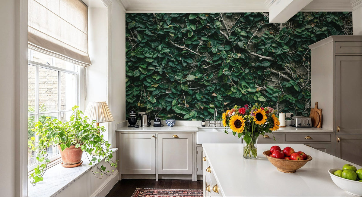 Ivy Leaves Mural Wallpaper - room preview 03
