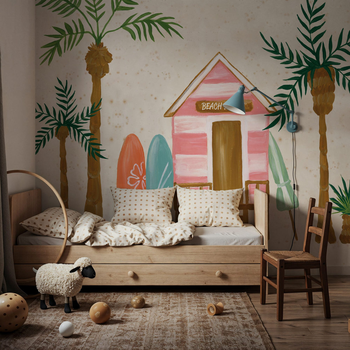 Beach Day II Mural Wallpaper - room preview 03